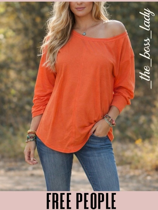 Not for Sale Tops - SOLD - Free People pullover top cotton long sleeve shirt